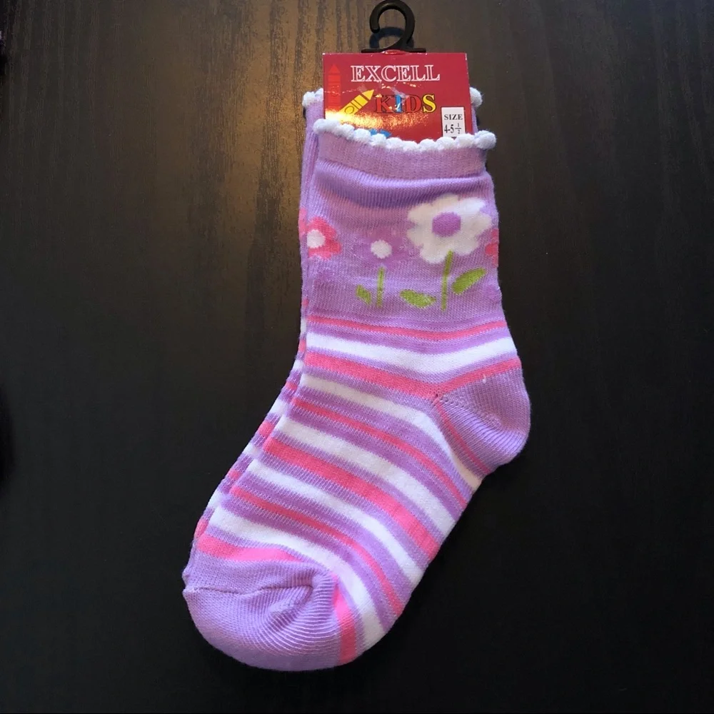 Bundle of 6 Pair Excell Kids Socks